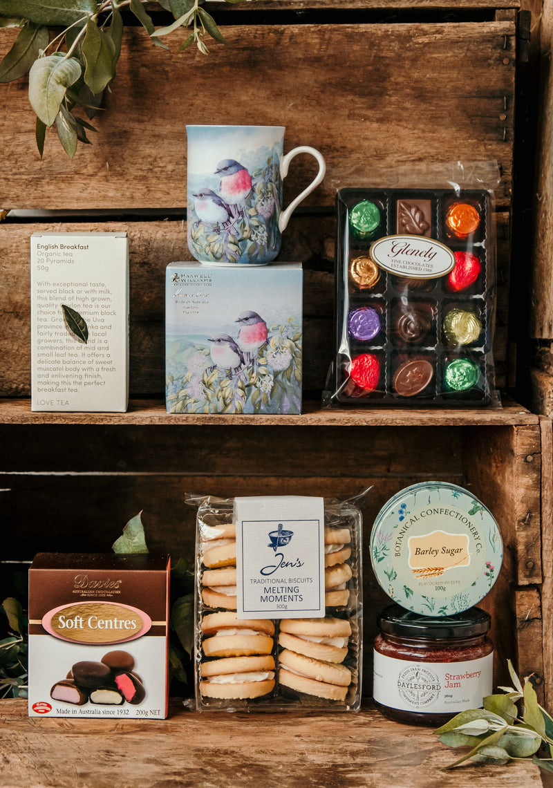 Tea & Flowers Hamper